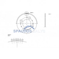 Perforacinis peiliukas 878 546 67 KBA